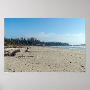 Poster Long Beach à Tofino - BC, Canada