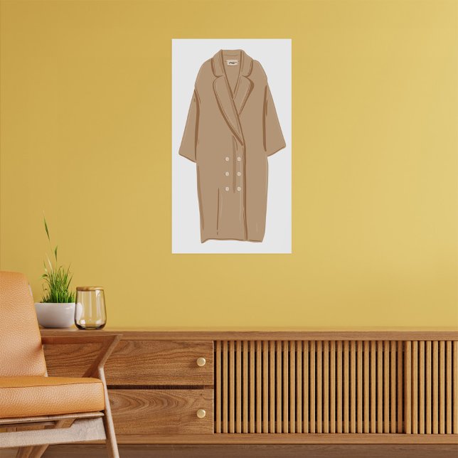 Poster Long manteau de printemps (Créateur téléchargé)