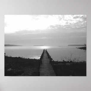 Poster Long vieux dock