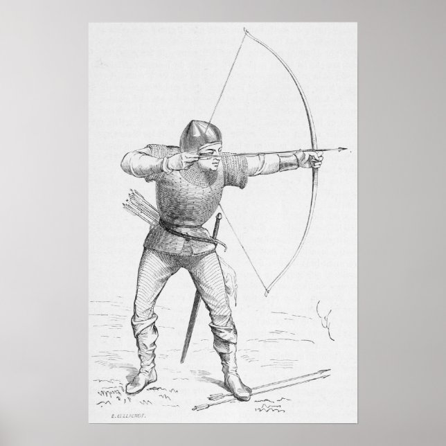 Poster Longbowman (Devant)