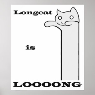 Poster Longcat est long