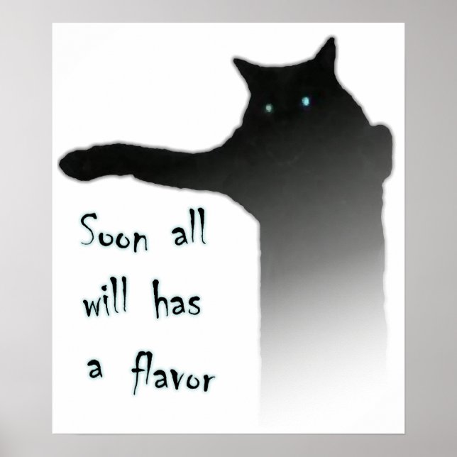 Poster Longcat Tacgnol All a Flavor (Devant)