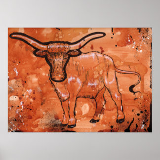 Poster Longhorn II