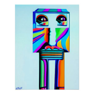 Poster Longs de Vieux Âmes Art