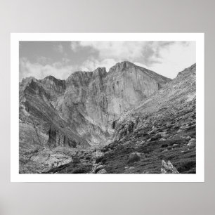 Poster Longs Peak Belle Rocheuse Rocheuse Rocheuse Rocheu