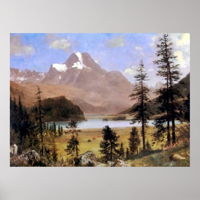Poster Longs Peak Estes Park Colorado (Devant)