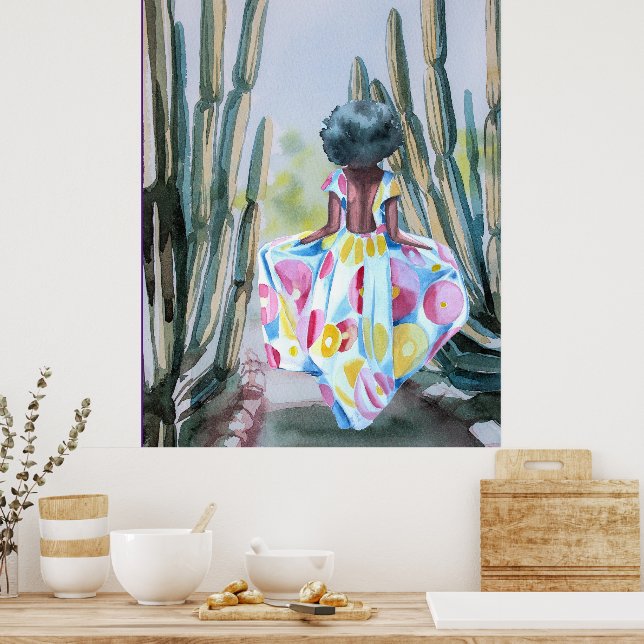 Poster Longue promenade (Cuisine)