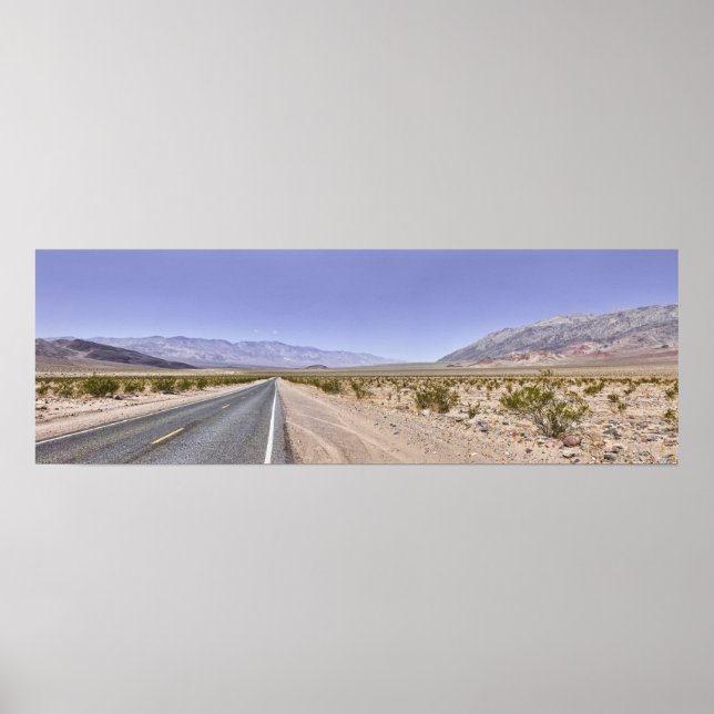 Poster Longue route vers nulle part (Devant)