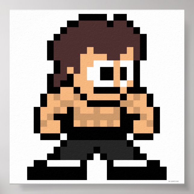 Poster Longueur de la fréquence de 8 bits (Devant)