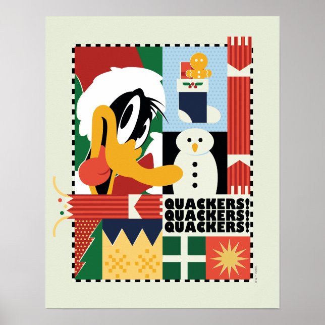 Poster LOONEY TUNES™ DAFFY DUCK™ Vacances (Devant)