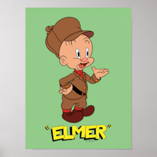 Poster LOONEY TUNES™ Rires rétro   ELMER FUDD™
