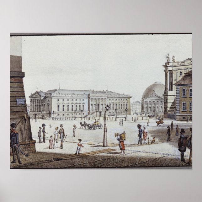 Poster L'Opéra, Berlin (Devant)