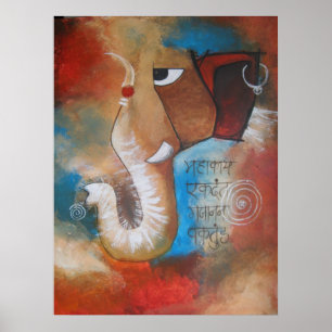 Poster lord ganesha