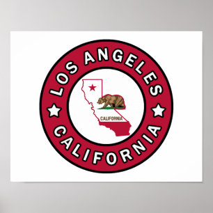 Poster Los Angeles Californie