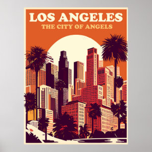 Poster Los Angeles en Orange, Voyage