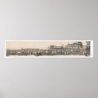 Poster Los Angeles Motorcycle Club à Venice, Californie