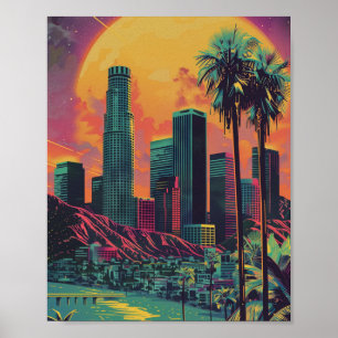 Poster Los Angeles Vintage