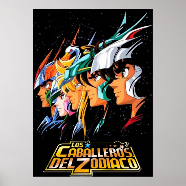 POSTER LOS CABALLEROS DEL ZODIACO (Devant)