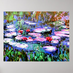 Poster Los Nenufares par Monet