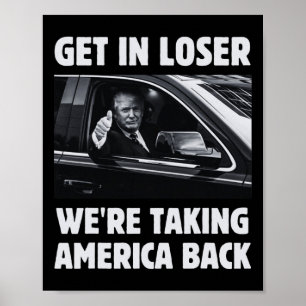 Poster Loser nous reprenons l'Amérique 2024 Ellister