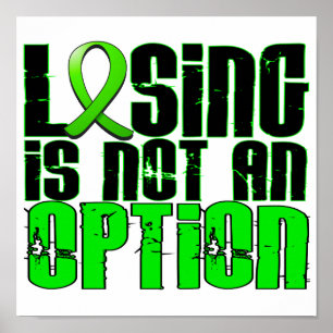 Poster Losing Is Not An Option Non-Hodgkin's Lymphoma