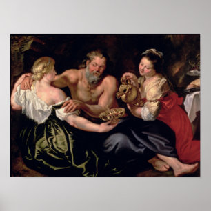 Poster Lot et ses filles