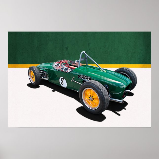 Poster Lotus 18 FJ (Devant)