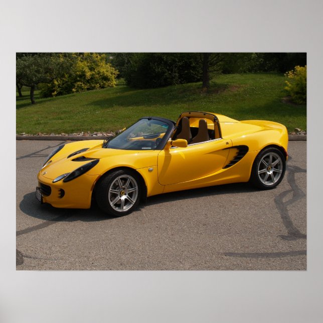 Poster Lotus Elise (Devant)