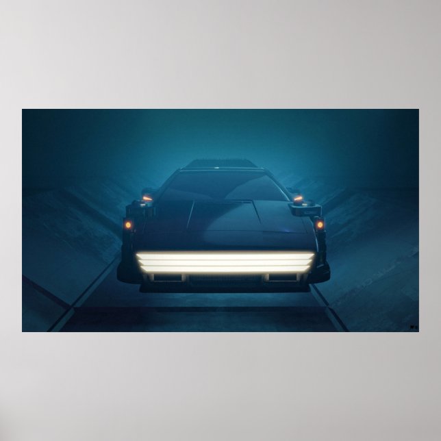 Poster Lotus Esprit Hover GT 2076 front (Devant)