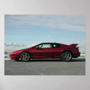 Poster Lotus Esprit V8