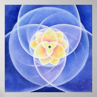 Poster Lotus par Lynda Vugler