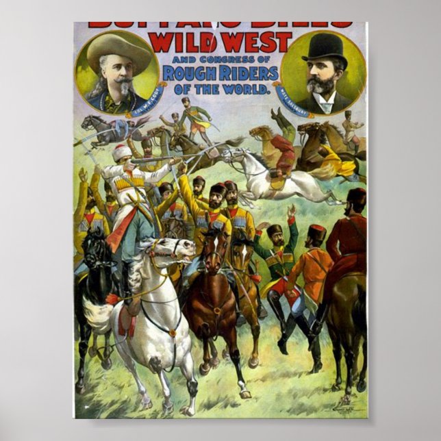 Poster L'ouest sauvage de Buffalo Bill et le congrès d'un (Devant)