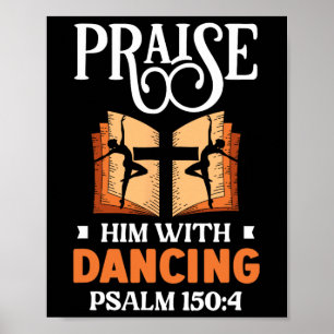Poster Louez-Le Avec Danse Danse Religion Danse