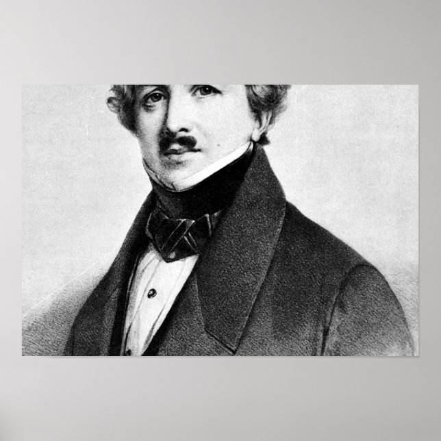 Poster Louis Jacques Mande Daguerre (Devant)