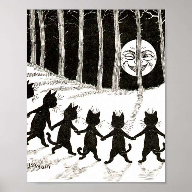 Poster Louis Wain (Devant)