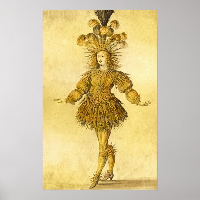 Poster Louis XIV de France (Devant)