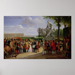 Poster Louis XIV Dédicace à Puget 'Milo de