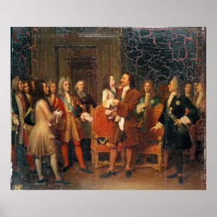 Poster Louis XV Visite Pierre I