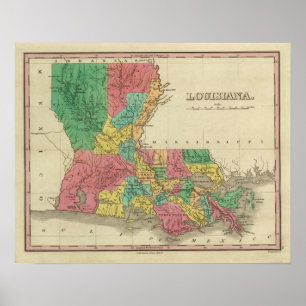 Poster Louisiane