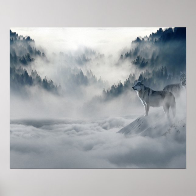 Poster Loup (Devant)