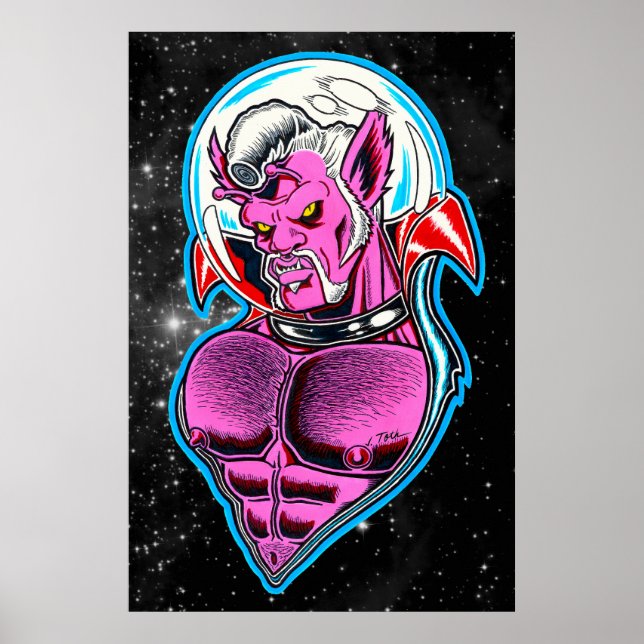 Poster Loup-garou atomique (Devant)