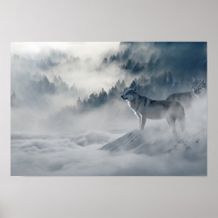 Poster Loups de l'affiche