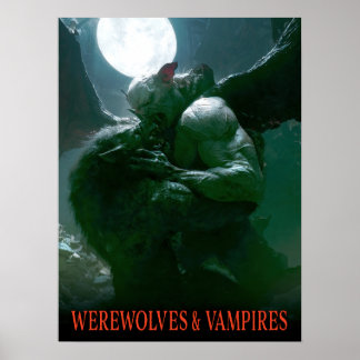 Poster Loups-garous & Vampires - Dominance