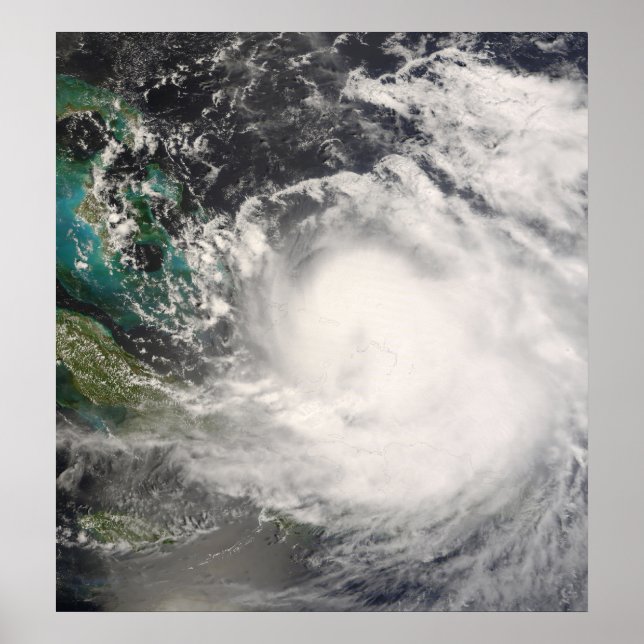 Poster L'ouragan Hanna au-dessus des Bahamas (Devant)