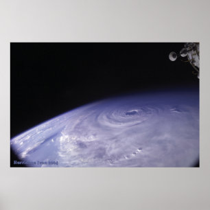 Poster L'Ouragan Ivan Vu De L'Espace