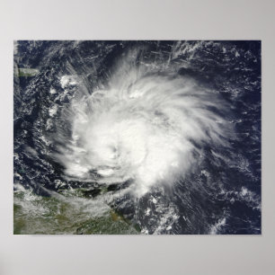 Poster L'ouragan Tomas sur les Petites Antilles