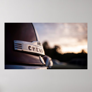 Poster Lourd Duty Chevy Pickup