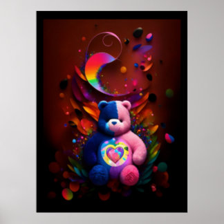 Poster L'Ours attentionné