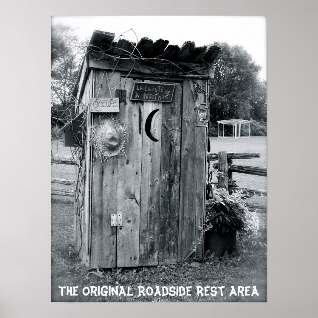 Poster "L'Outhouse" (Devant)
