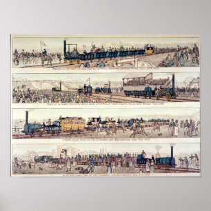 Poster L'ouverture de Stockton et de Darlington
